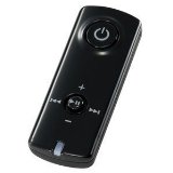 Logitec iPhone5/4S/4/3GS/3G4/4S/3GS/3G スマートフォン対応 Bluetooth 2.1+EDR オーディオレシーバ タフバッテリー AR120シリーズ ブラック LBT-AVAR120BK