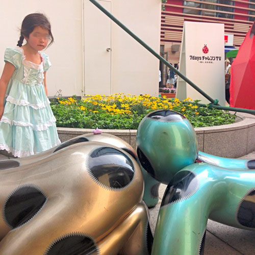 天使のような女の子が降り立つ