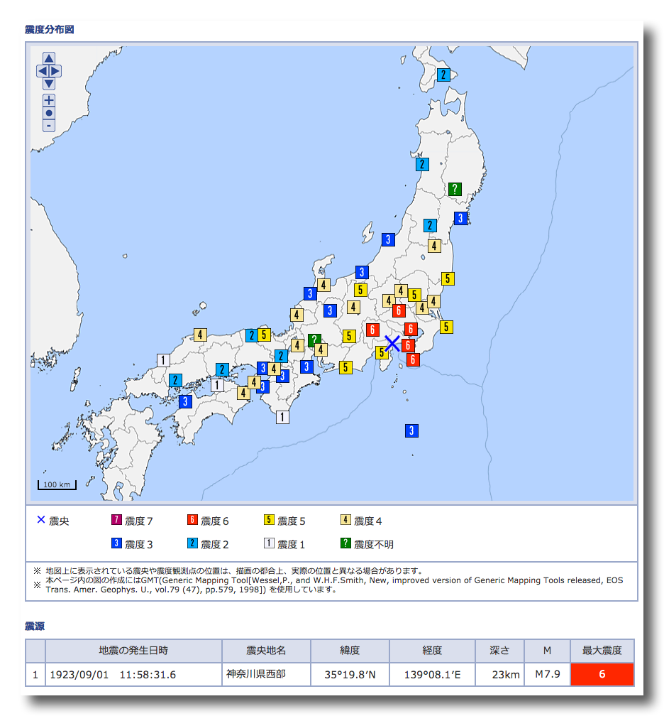 関東大震災