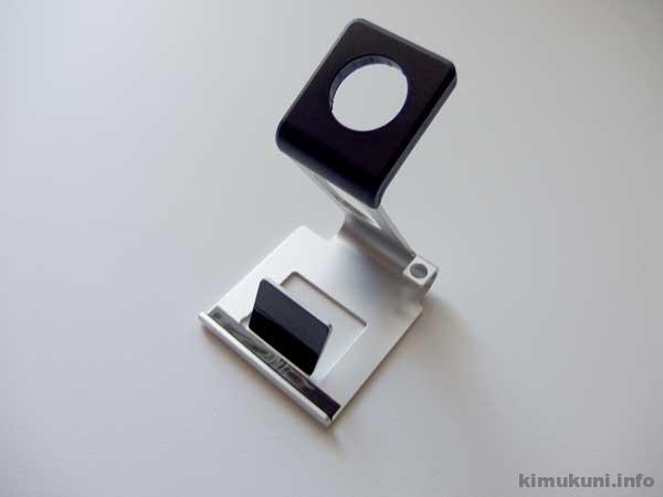 Niccou Apple Watch用 スタンド タッチペン付き 充電用 携帯電話適用 38mm 42mm 兼用