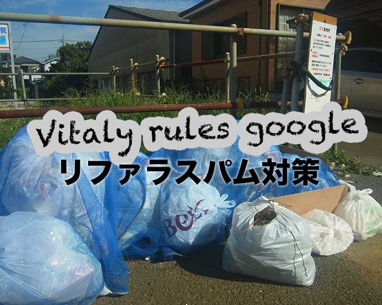 リファラースパム「Vitaly rules google」、言語設定と正規表現で対策する