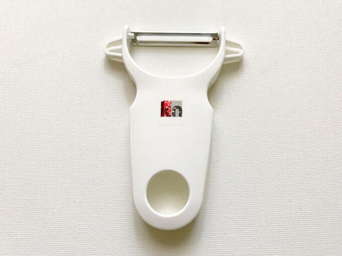 一年ほど使いこんだピーラー（皮むき器）